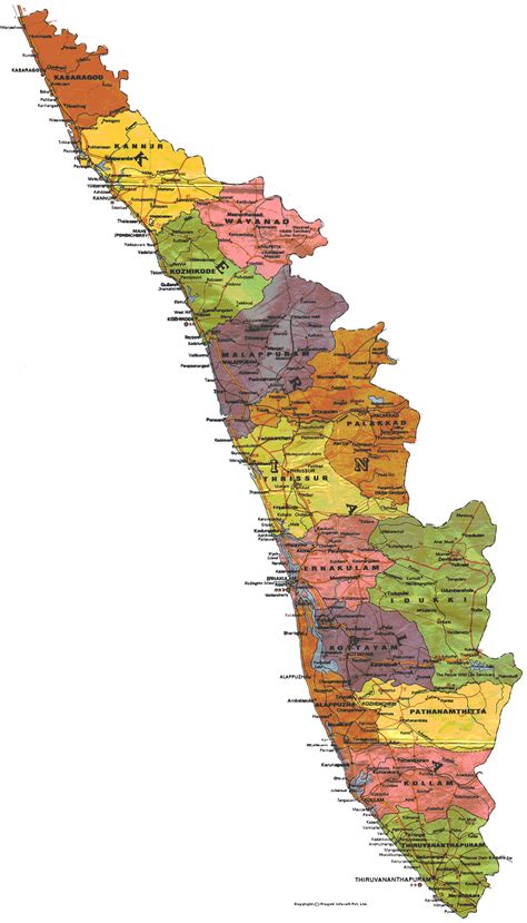 Kerala Map .